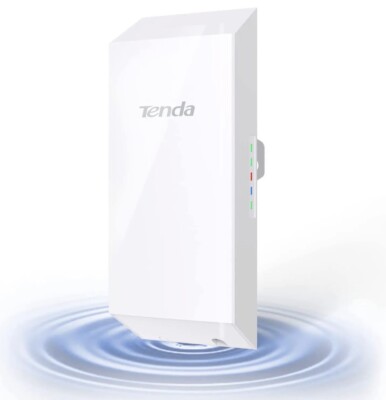 Tenda O1 2.4GHz High Power Wireless Outdoor CPE Access Point with 8dBi Antenna