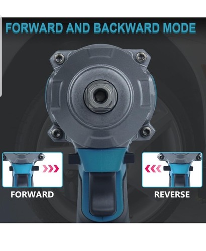700Nm (516 Fuß-Pfund) Akku-Schlagschrauber bürstenlos hohes Drehmoment, 1/2 Schlagkraft - Bild 6 von 7