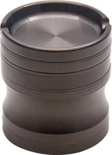 2.5" 4 Piece Tobacco Herb Spice Grinder Top Ashtray w/ Gift Box Candy Color