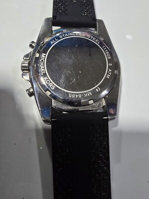 MICHAEL KORS MK-8485, 43mm CHRONOGRAPH QZ MEN'S WATCH, NEW BATTERY