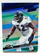 2019 Panini Prestige Football #BS-RL Ray Lewis Banner Season Insert - Blue