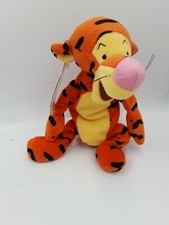 9" Tigger Mini Bean Bag Plush Disney Mouseketoys Pooh's Friend Orange 1998