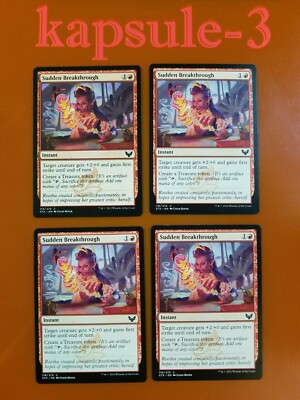 4x Sudden Breakthrough | Strixhaven School of Mages | MTG Magic Cards