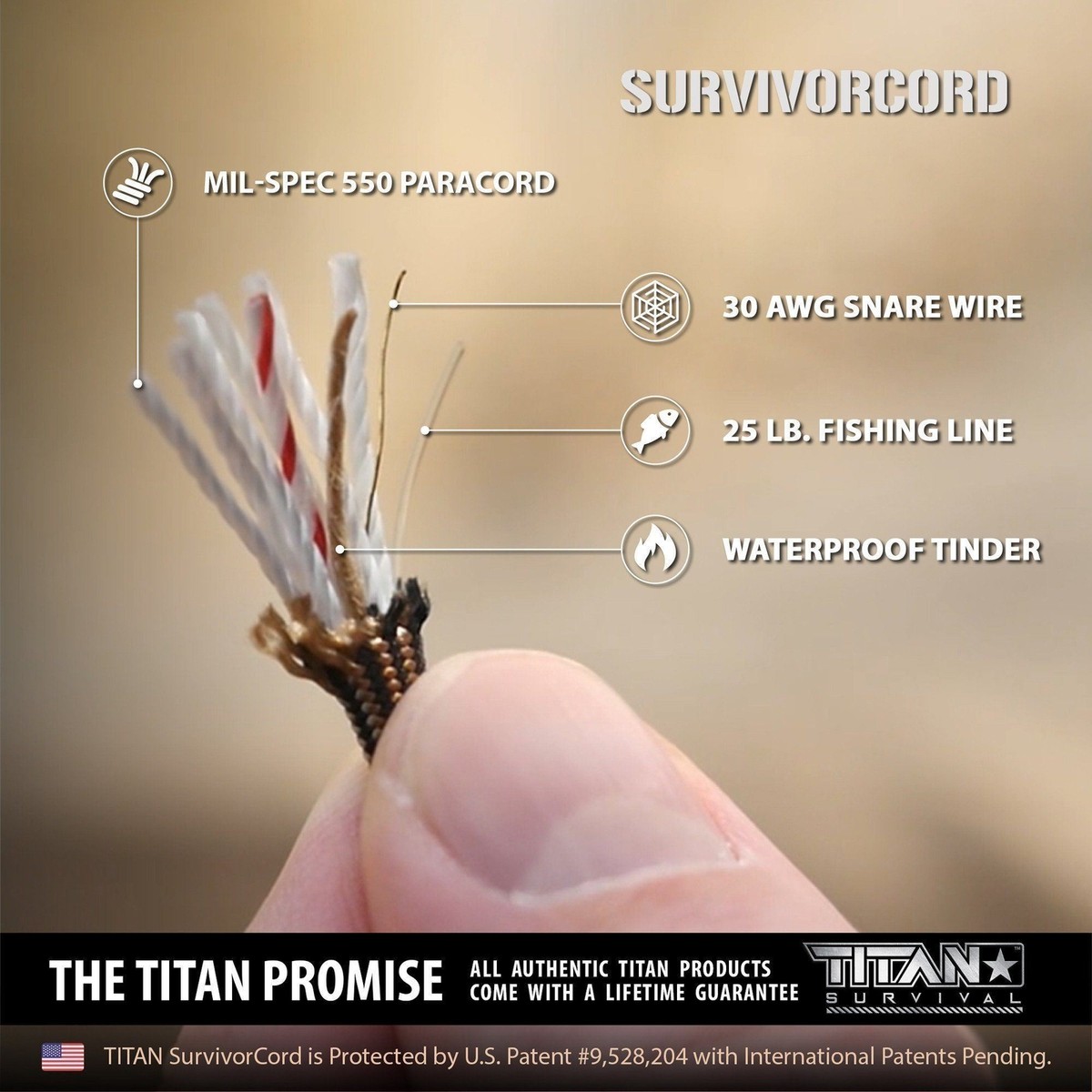 mil様(リクエスト) SurvivorCord | DESERT TAN | eBay