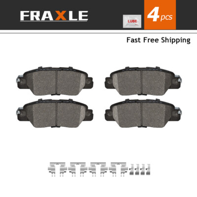 Rear Ceramic Brake Pads Set for 2016 - 2021 Mazda CX-5 Brake Pads+Hardware Kits