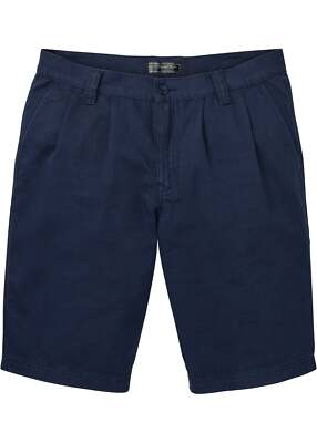 Neu Bermuda Loose Fit Gr. 62 Dunkelblau Herrenbermuda Kurz-Shorts