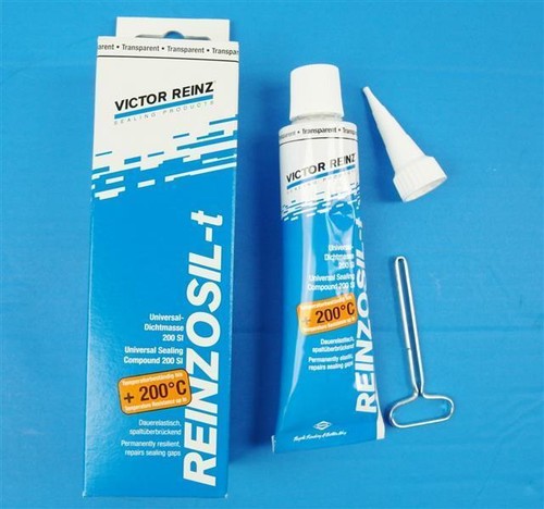 Dichtmasse REINZOSIL - T 200 SI 70ml Transparent klar Silikon reinzosilt - Picture 6 of 24