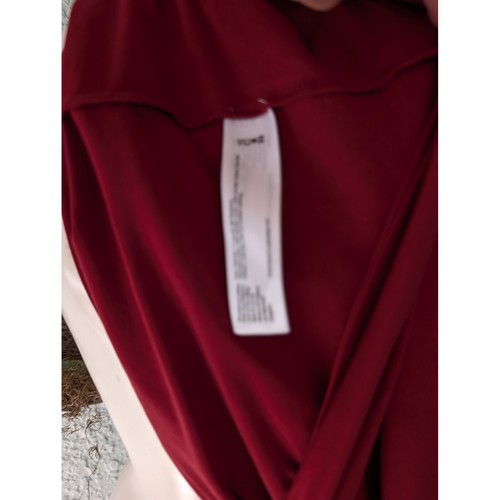 Eileen Fisher red Organic Cotton Interlock Sleep DressSize zl - Picture 9 of 9