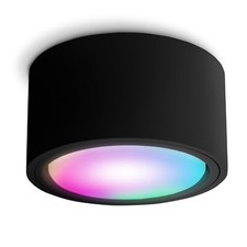 CELI-X Aufbauspot LED flach Aufbaustrahler schwarz WiFi Smart RGB LED GX53 230V