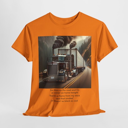 Retro Kenworth Semi Tee, Vintage Truck Driver Shirt, Diesel Engine Tshirt, Long - Picture 55 of 144