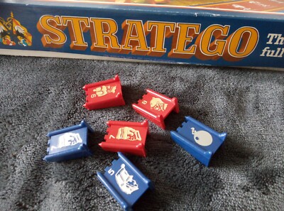 Stratego Brettspiel 1982 Vintage Version - MB Spiele - EIN ERSATZTEIL