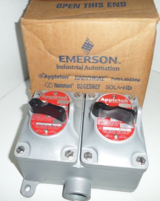 Appleton Boxes For Switches APPLETON EDS 1036 EXPLOSION PROOF