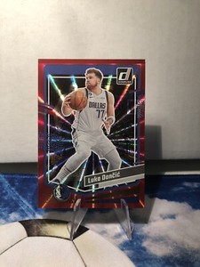 2023-24 Panini Donruss Luka Doncic Red Laser /99 Dallas Mavericks #141