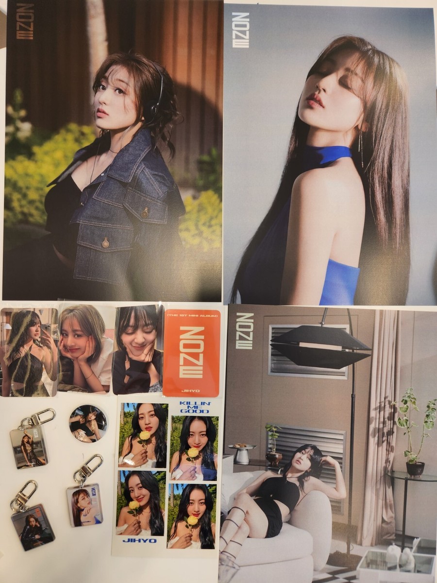 TWICE JIHYO LUCKYDRAW PHOTOCARD poster key The 1st Mini