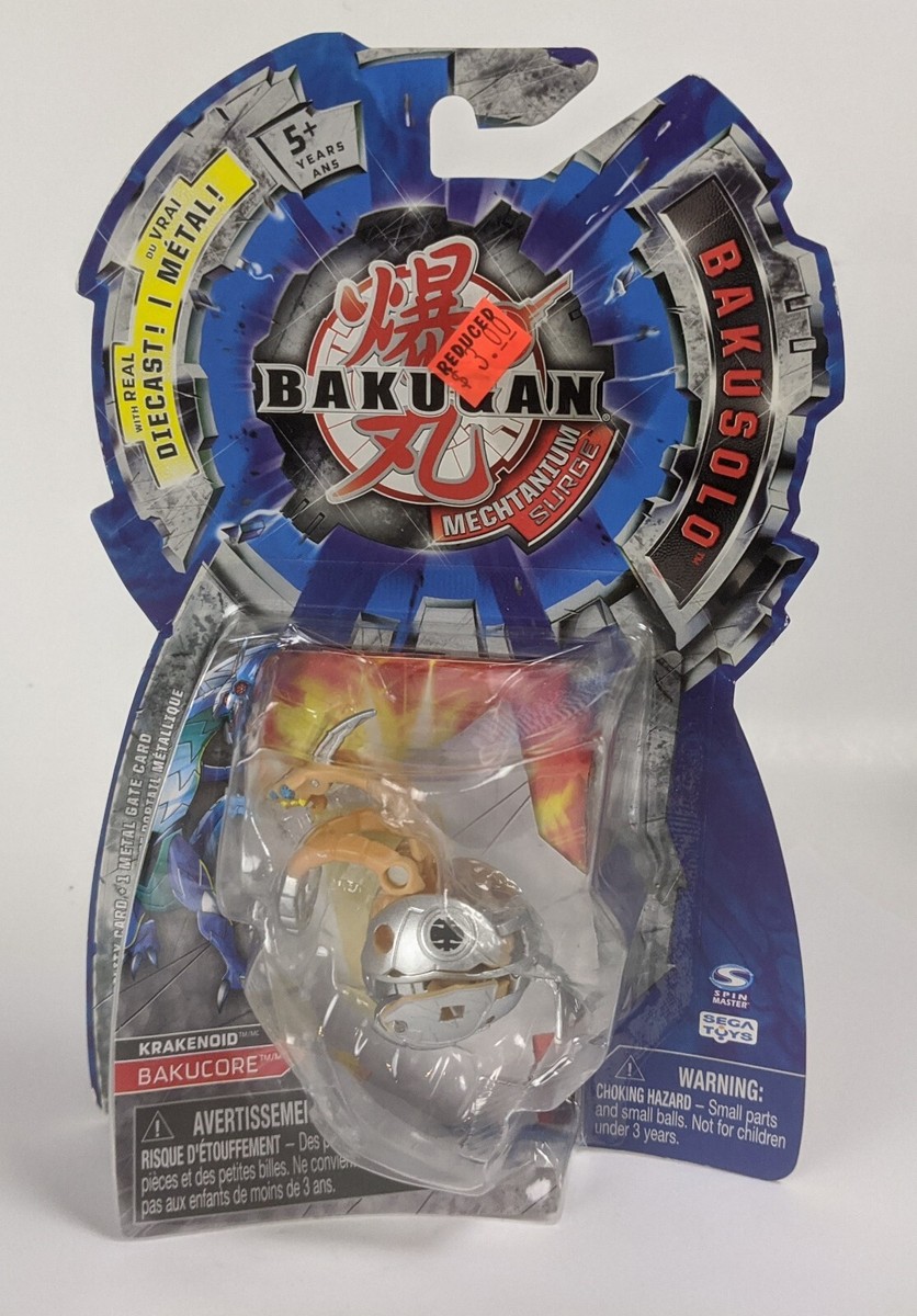 Bakugan Spin Master Krakenoid Subterra Mechtanium Surge