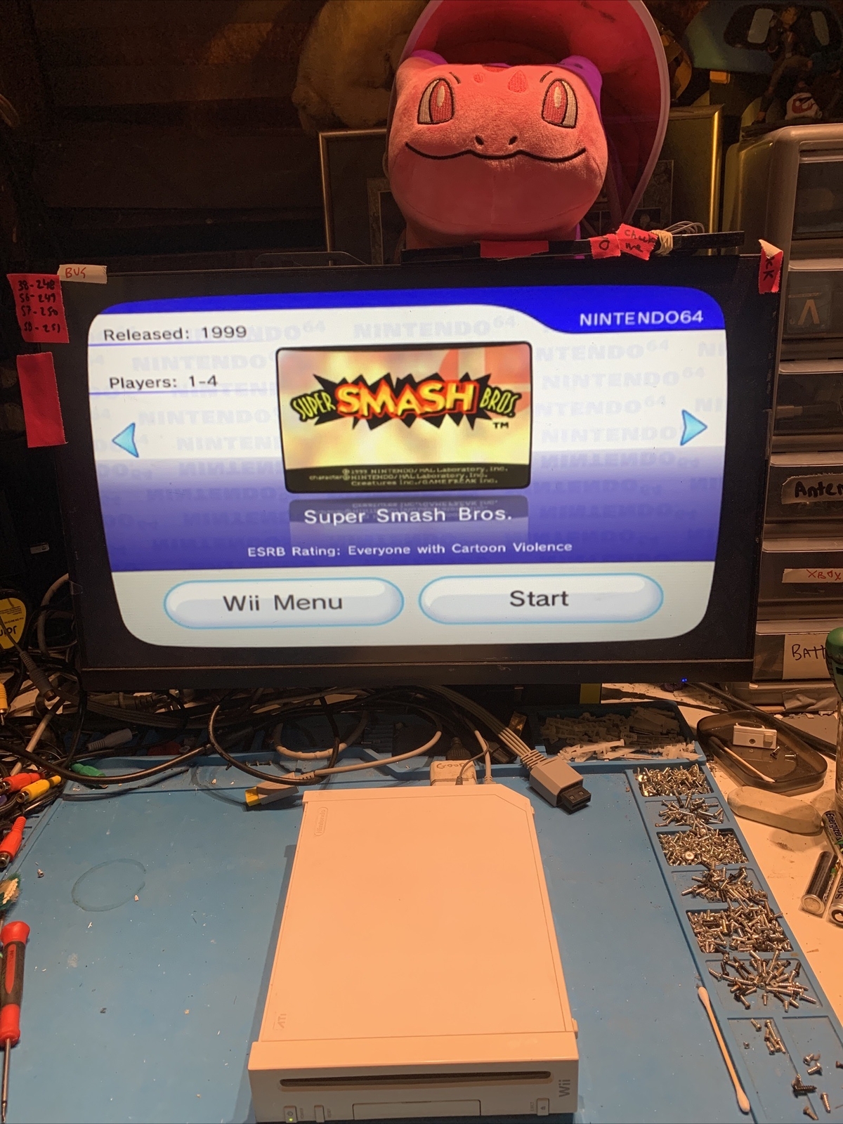 Nintendo Wii (Replacement) System Console Only White Gamecube