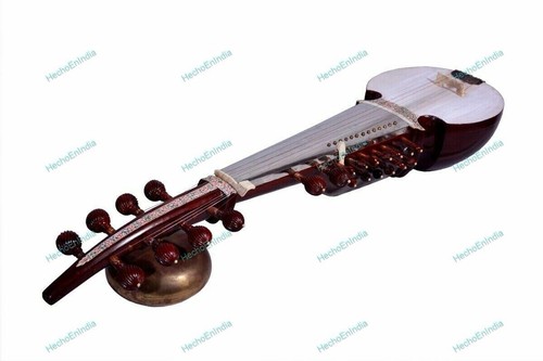 Indisch Instrument Spezial Sarod Mit Tumba - Ali Akbar Khan Stil Mit Faser Cas - Picture 4 of 11