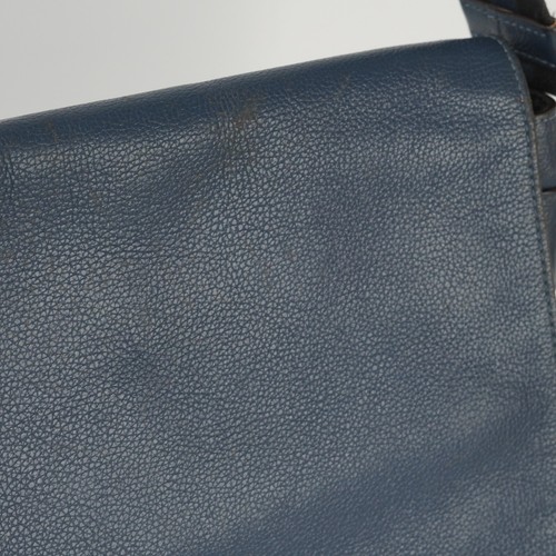 Borsa a tracolla Coach Charles E1747-F72362 blu navy in pelle messenger - Foto 22 di 24