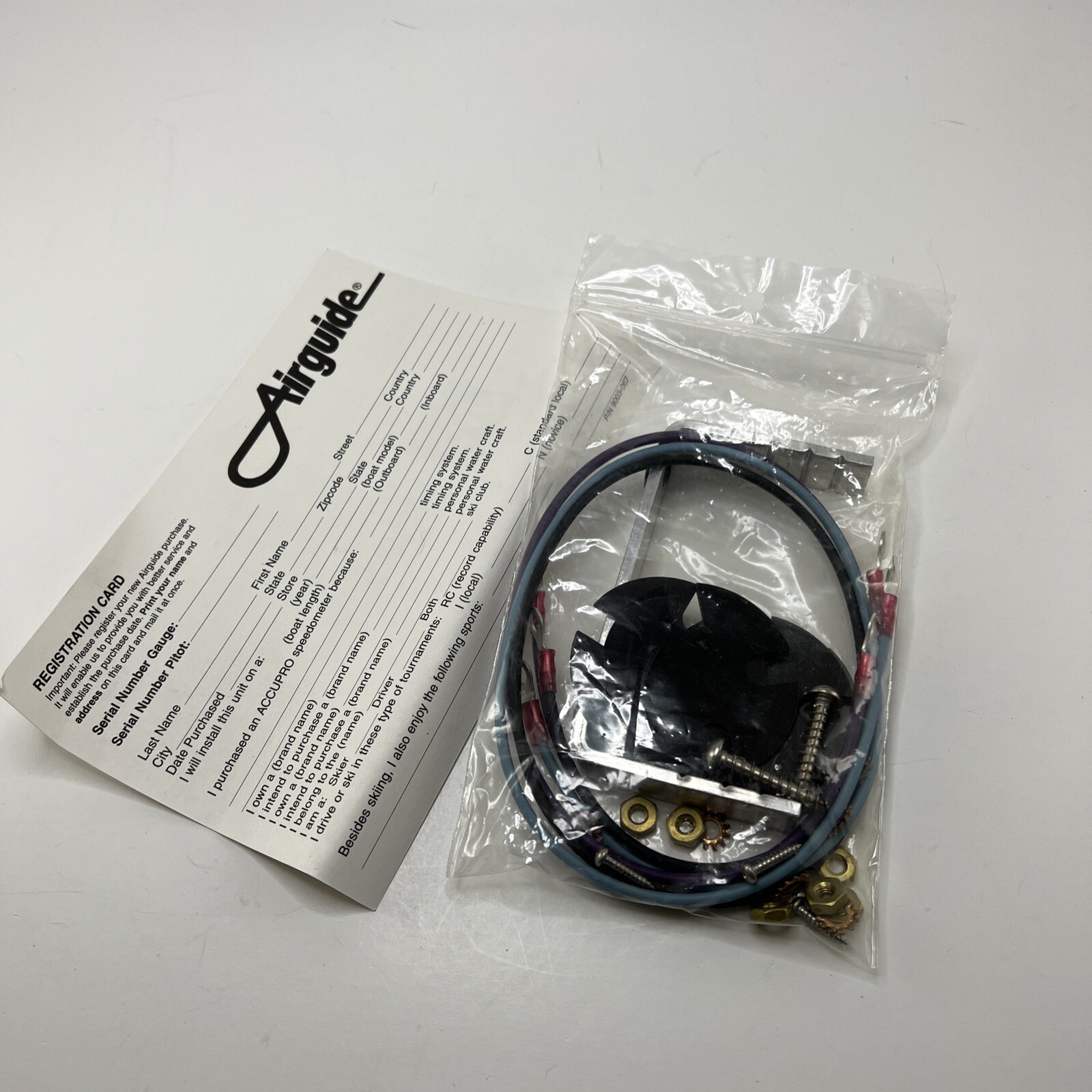 VTG 90s Airguide Accupro Electronic Speedometer Weedless Nautique Ski