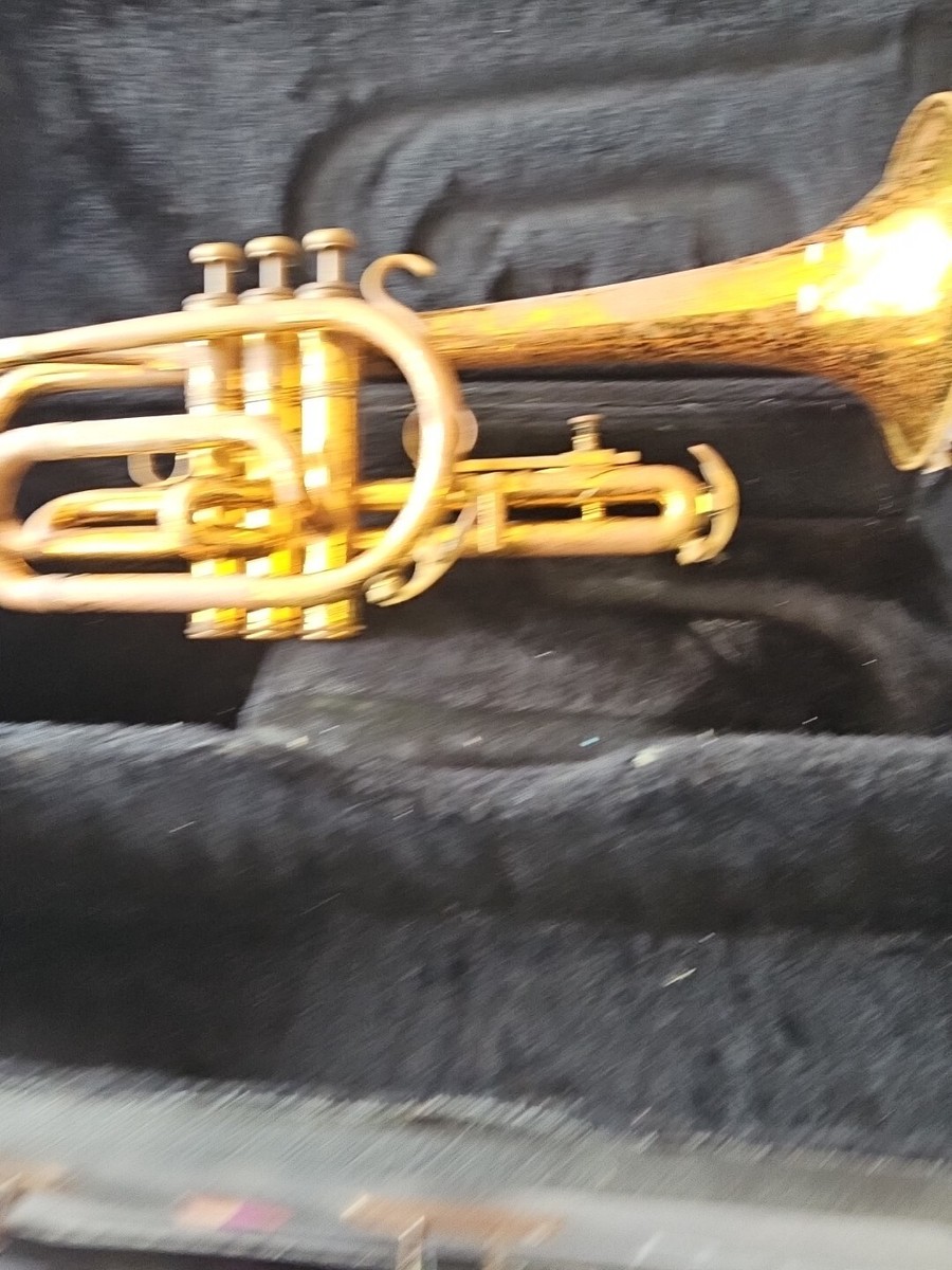 KINGコルネット603USA King 603 Cornet with case & mouthpiece, USA, Fair Condition