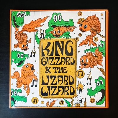 KING GIZZARD & THE LIZARD WIZARD - Live in Milwaukee Limited ORANGE Vinyl 3x LP