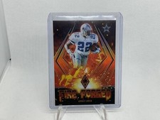 2021 Panini Phoenix #FF-6 Emmitt Smith Fire Forged Orange #/99