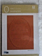 QUICKUTZ Embossing Folder Journaling Block EF-A2-030 Oval