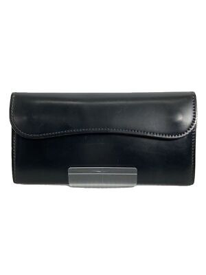 WILD SWANS Long Wallet Leather Black Mens Shell Cordovan WILD SWANS Long Wallet Leather Black Mens Shell Cordovan