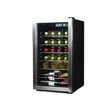 Wine Refrigerator with Bottom Storage, Accomm...