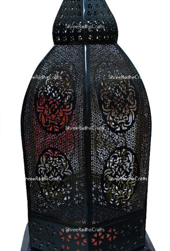 Big Size Moroccan Turkish Table Lamps, US Plug In Bedside Floor Night Lights - Picture 9 of 11