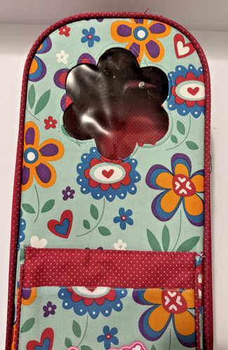 My Life 18" Rolling Doll Carrier (Floral Heart) - Picture 2 of 8