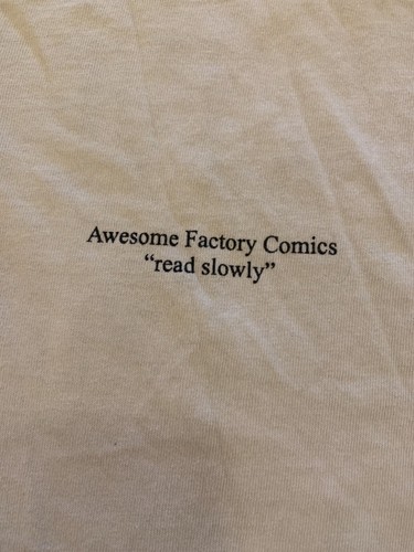 TOLLES FACTORY COMICS T-SHIRT I'VE GOT A CRUSH ON AARON BERGERON M VINTAGE SELTEN - Bild 3 von 6