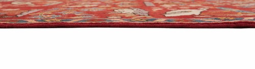 Kashan Handgeknüpfter Perserteppich 260 x 110 cm-Orient,Carpet,Rug,Läufer,Rot - Picture 6 of 11