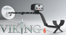 Viking 6 metal detector DD Non-Motion con discriminazione metalli per bambini