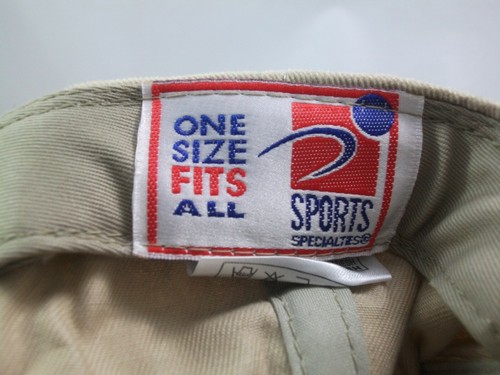 Wisconsin 150 Sports Specialties Hat 1998 Tailgater Beige Hook Loop Baseball Cap - Picture 9 of 10