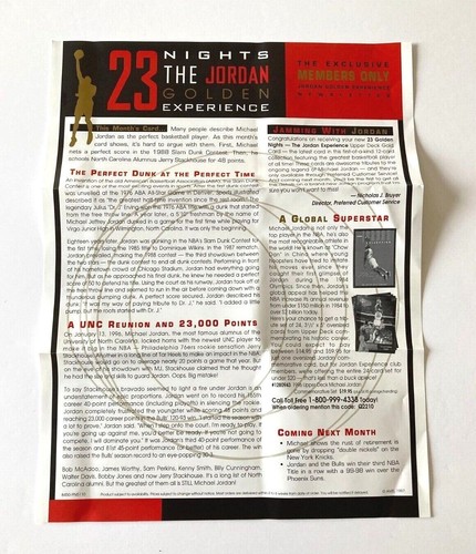 23 nights michael jordan 1988 slam dunk champ 23K career points gold photo card - Picture 9 of 9