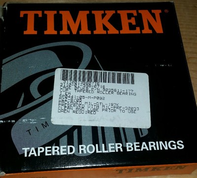 TIMKEN 42586 TAPERED ROLLER BEARING, SINGLE CUP, STANDARD TOLERANCE, KC-135