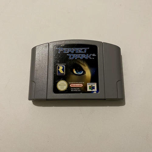 Perfect Dark Game Cartridge (Nintendo 64, N64, 2000) PAL AUS Version GENUINE