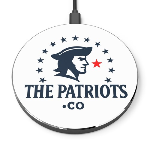 Chargeur Qi rapide sans fil The Patriots .CO Patriotic - Photo 2 sur 5