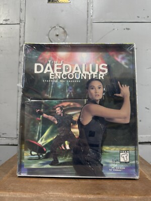 THE DAEDALUS ENCOUNTER TIA CARRERE CD-ROM BOOKLET VIRGIN Windows GAME New Sealed