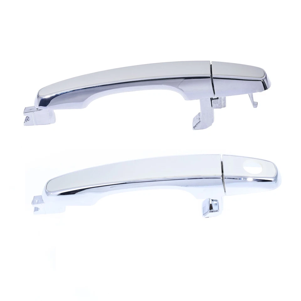 2pc Front Left & Right Outer Door Handle Chrome For Holden Commodore VE WM 06-13 - Image 4 of 4