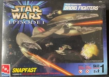 AMT Star Wars Trade Federation Droid Fighters Snap 30118 FS NEW Model