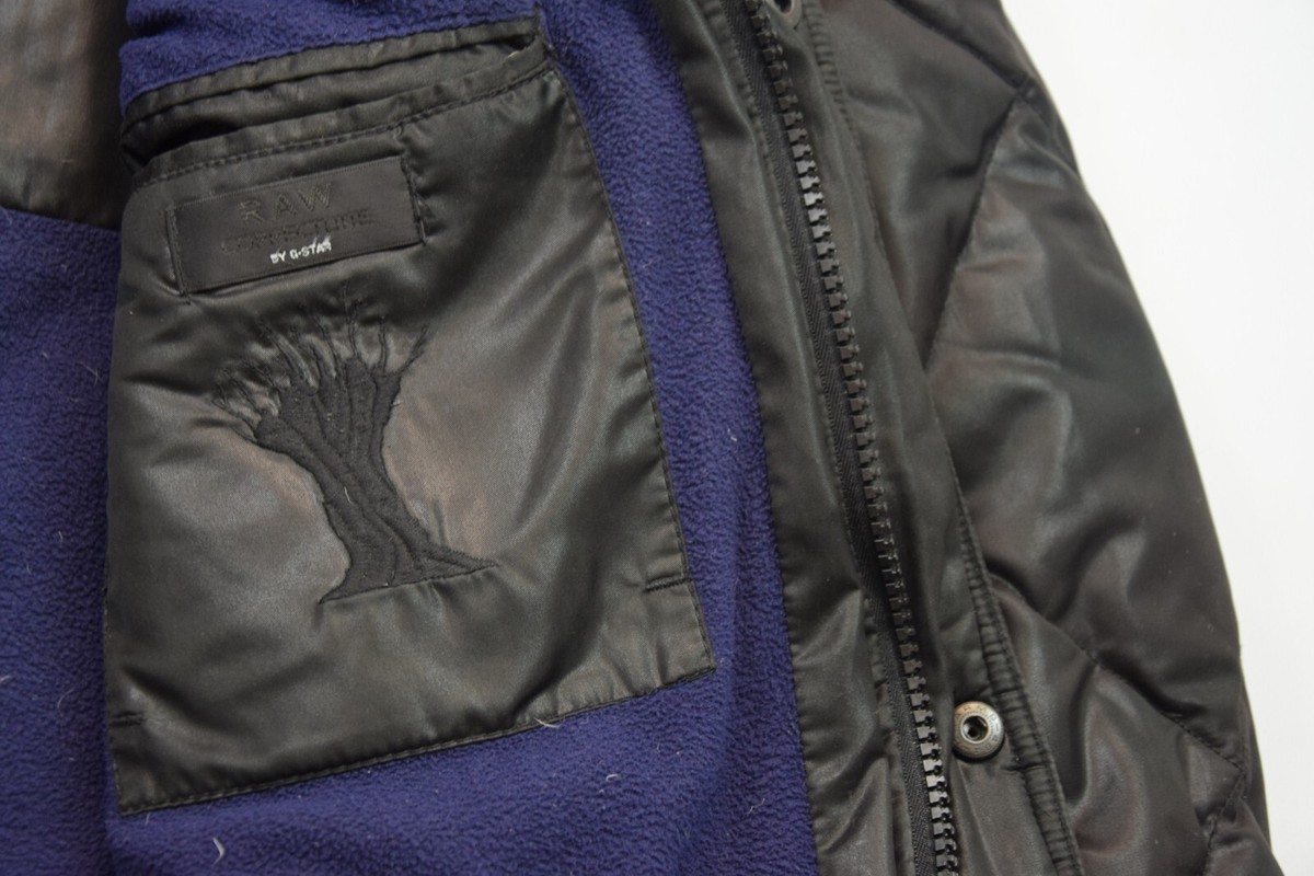 G-STAR RAW CORRECT LINE ASPEN DOWN BOMBER Jacket Mens Black G-STAR RAW CORRECT LINE ASPEN DOWN BOMBER Jacket Mens Black