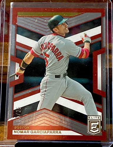 2023 CHRONICLES DONRUSS ELITE RED FOIL NOMAR GARCIAPARRA 01/25 - Picture 2 of 4