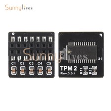 TPM 2.0 Encryption Security Module 14Pin SPI / LPC H For Multi-brand Motherboard