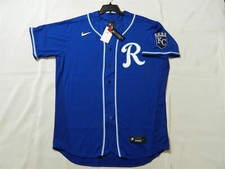 Authentic Kansas City Royals Flex Base Royal Blue R Alternate Jersey 44 Reg$285