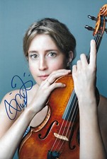 Vilde Frang Violine signed 8x12 inch photo autograph Vilde Frang Violine signed 8x12 inch photo autograph