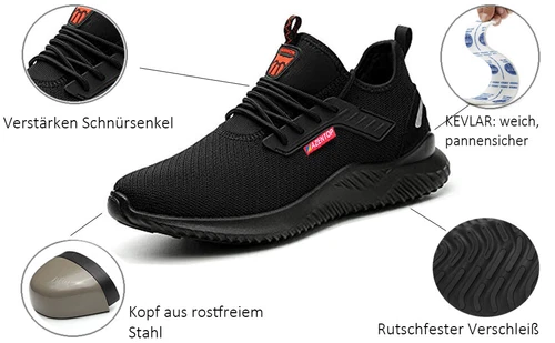 Herren Damen Sicherheitsschuhe Leicht Arbeitsschuhe Stahlkappe Schutzschuhe36-46 - Bild 4 von 23