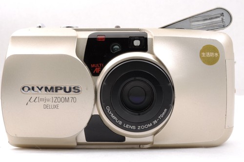 OLYMPUS μ mju ZOOM 70 DELUXE 35mm Point & Shoot Camera From Japan - Picture 3 of 15