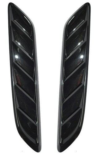 Par de rejillas de ventilación Holden Bonnet genuino negro brillante Phantom VF2 HSV SS SSV izquierda y derecha - Imagen 11 de 11